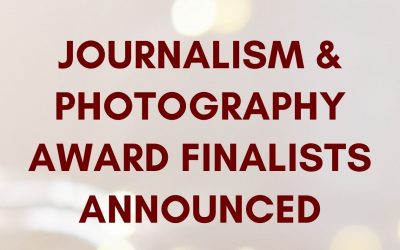Journalism & Photography Award Finalists Announced