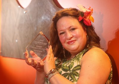 Rachael Lucas, ABC Gippsland, won Best Feature Story – Online - sponsored by Marcus Oldham.