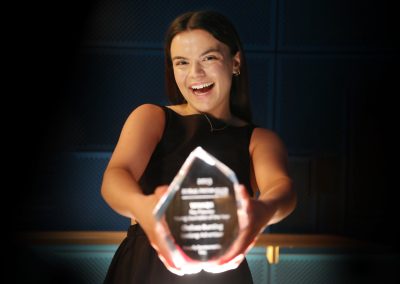 Chelsea Bunting, Geelong Advertiser, won Young Journalist of the Year – sponsored by TAC.